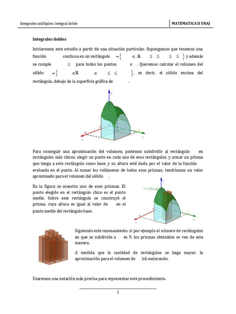 Volumen de un semicono mediante integrales | PDF | Sistema coordinado ...