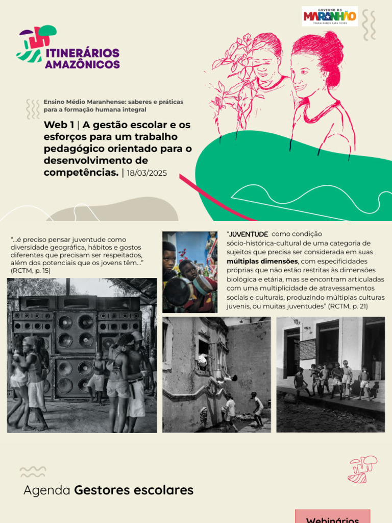 WEB1 - Gestores Escolares e GAEM - 18!03!25 | PDF | Science | Pedagogia