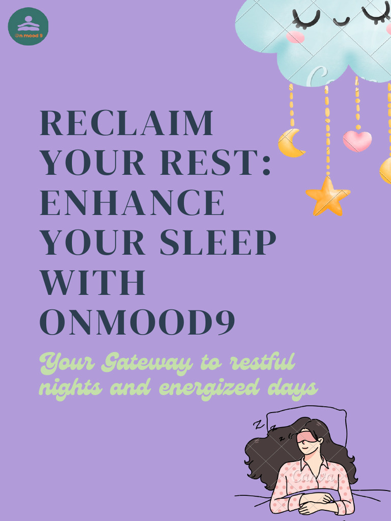 Unlock Better Sleep with Onmood9 | PDF | Sleep | Mood (Psychology)