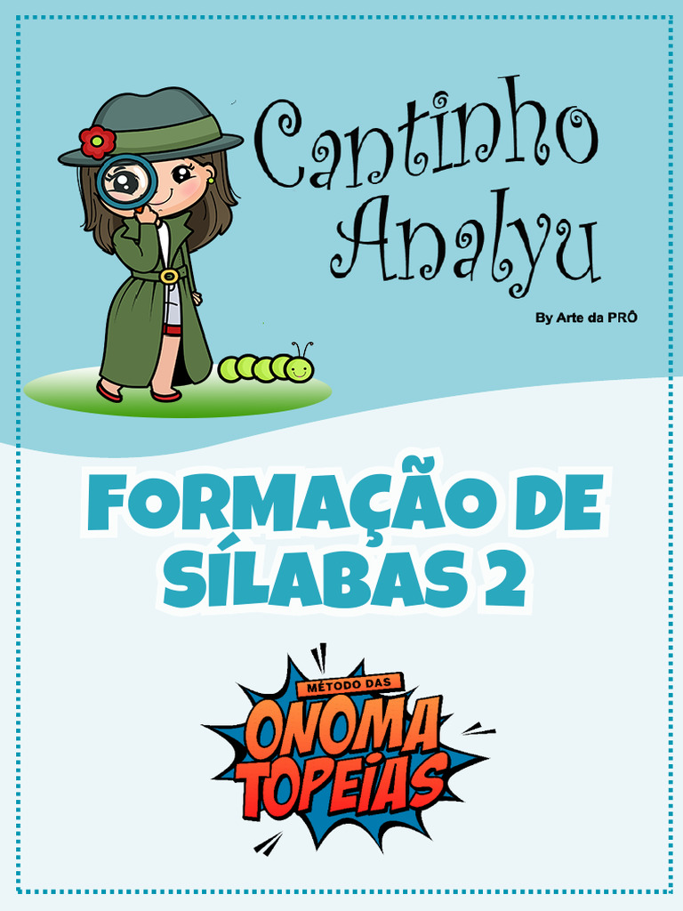 Formação de Sílabas 2 - Método Das Onomatopeias | PDF