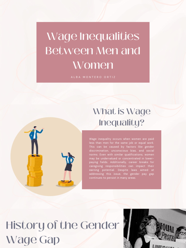 Understanding Wage Inequality by Gender | PDF | Gender Pay Gap | Gender ...