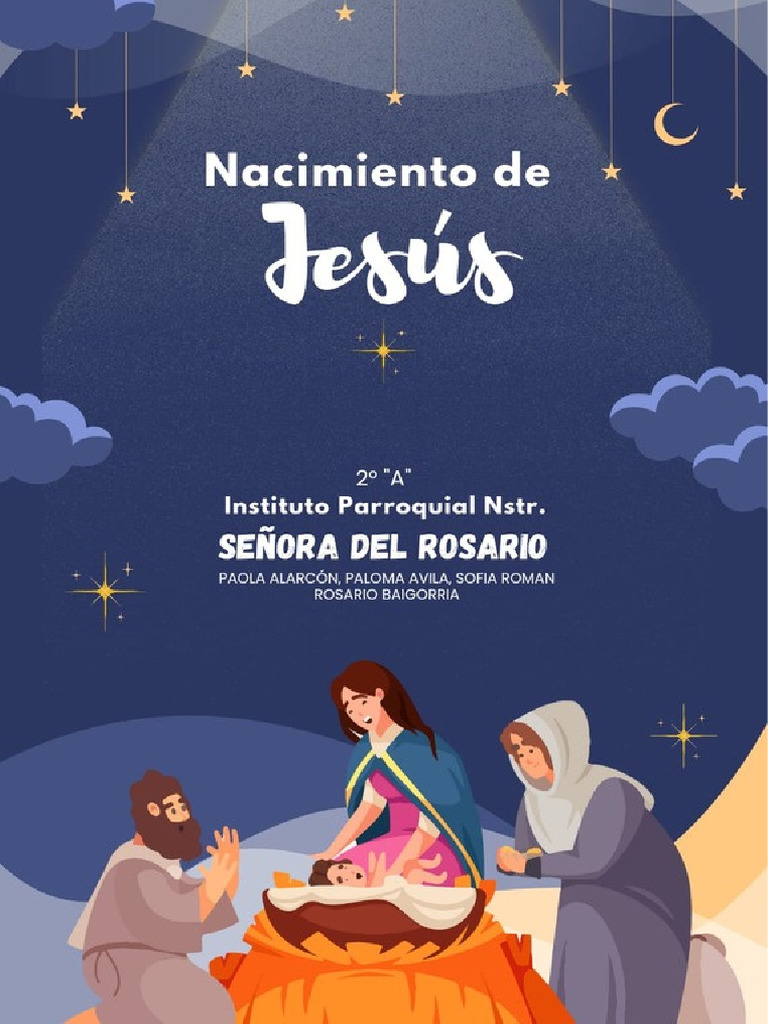 Nacimiento de Jesús: Historia y Citas | PDF | María, madre de Jesús ...