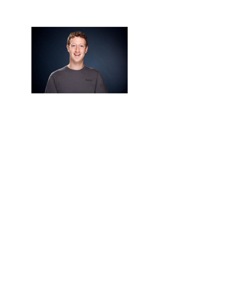 Mark Zuckerberg Pdf