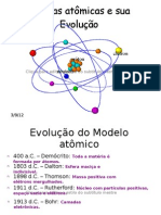 Teorias Atômicas e Sua Evolução