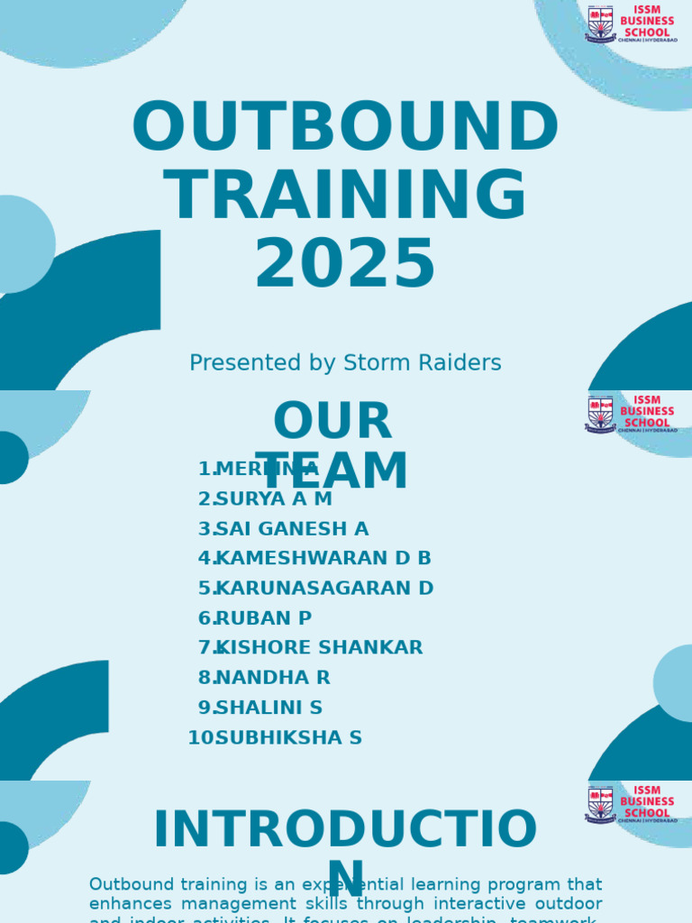 Outbound Training Experience 2025 | PDF