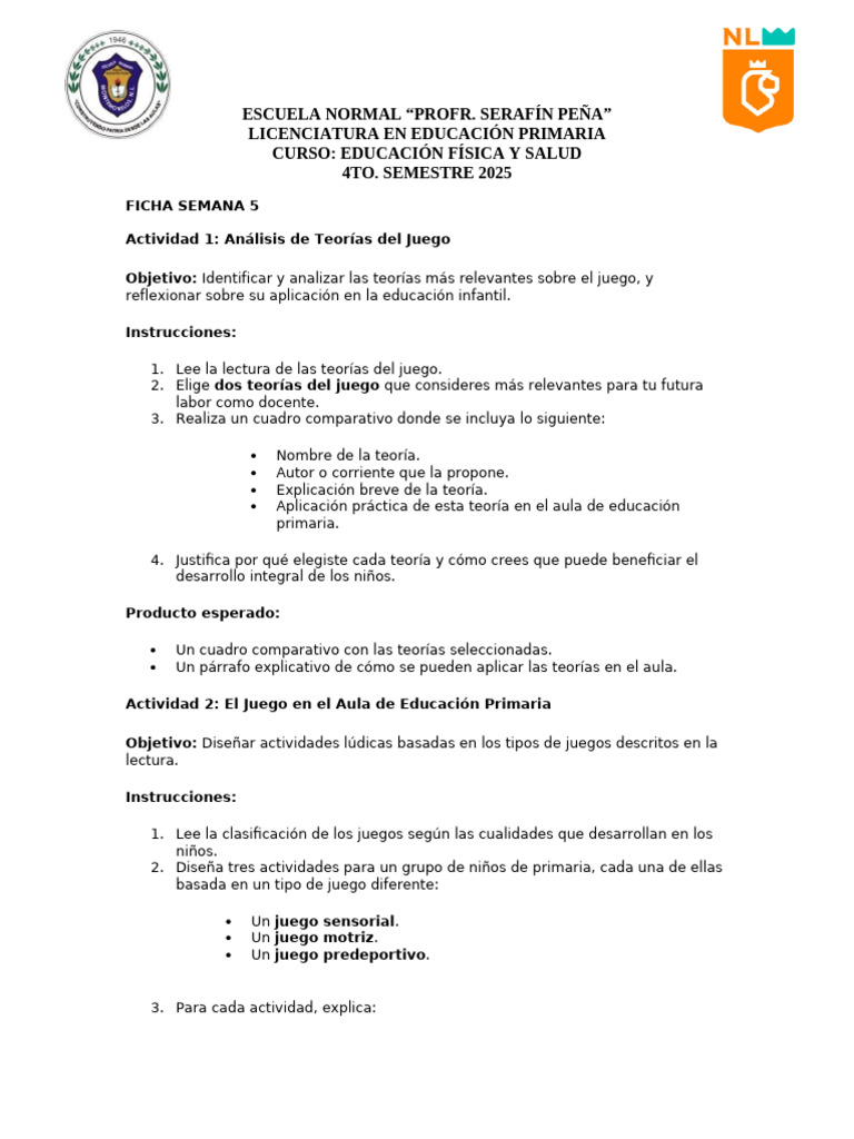 Ficha S5 EFS | PDF | Cognición | Aprendizaje