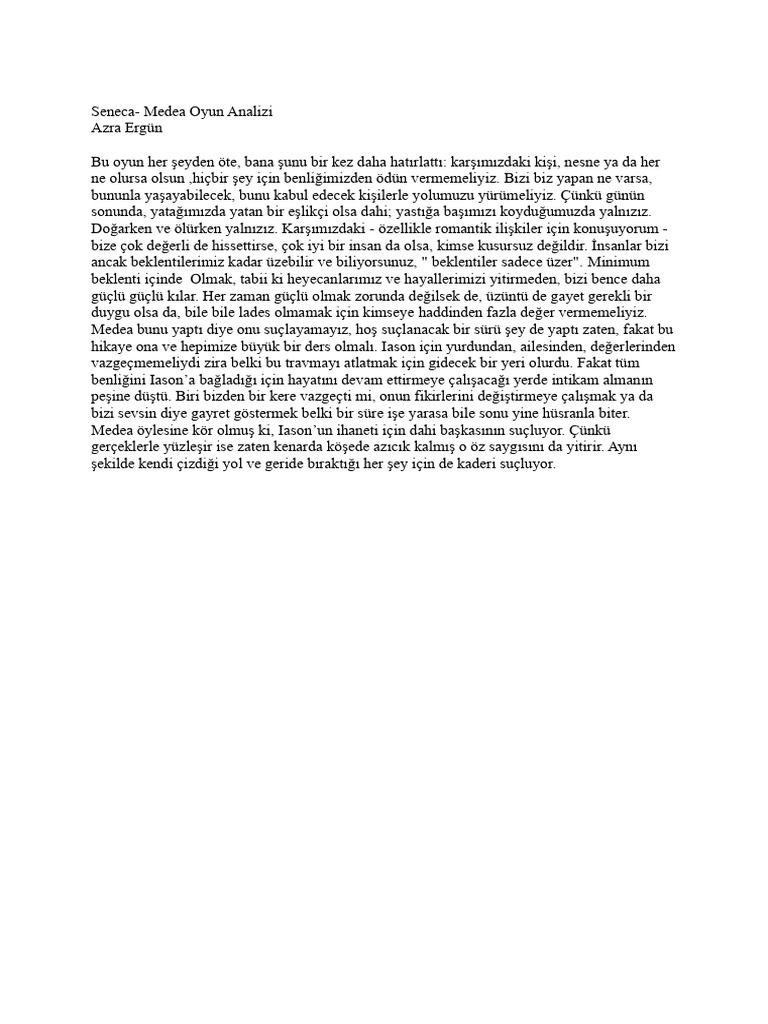 Seneca Medea | PDF
