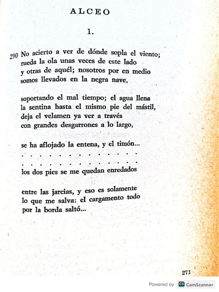 Poesía de Alceo. Trad. Juan Ferraté. 1968. Seix Barral. | PDF