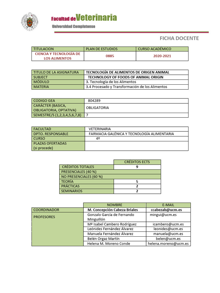 tecnologia-de-alimentos-de-origen-animal | PDF | Leche | Productos lácteos