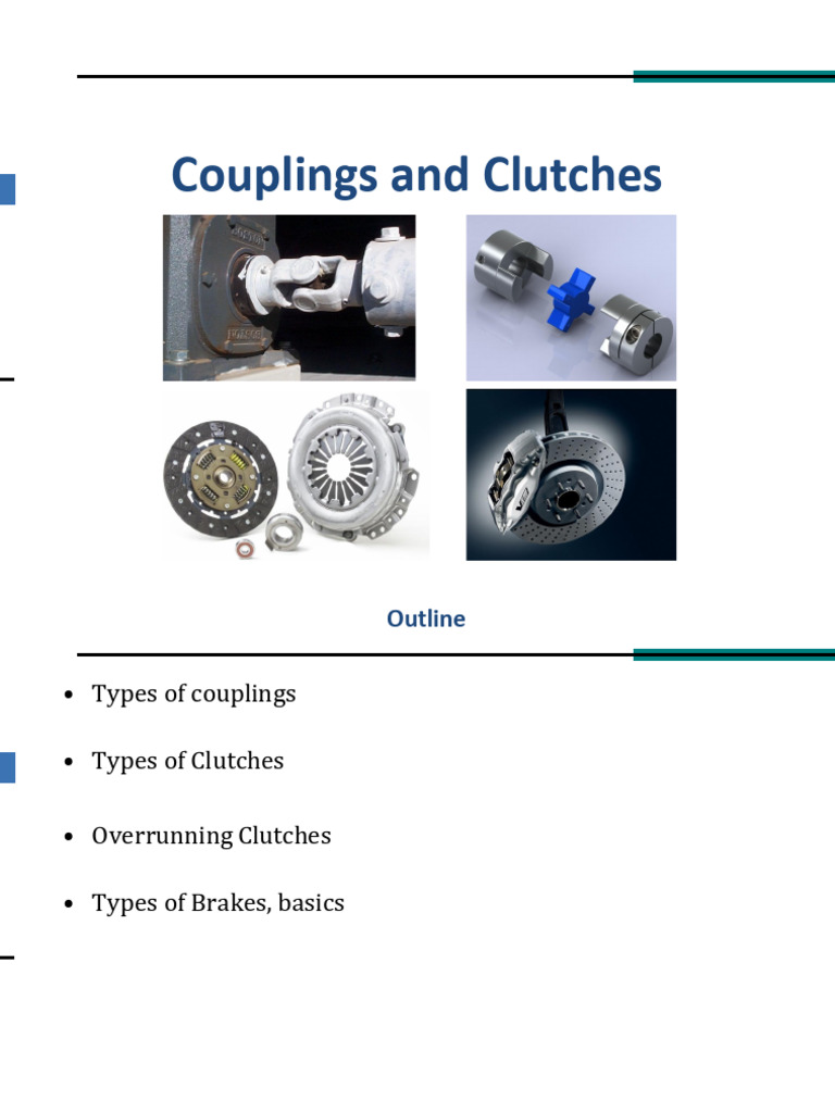 Multi-Disc Composite Couplings Overview | PDF | Clutch | Brake