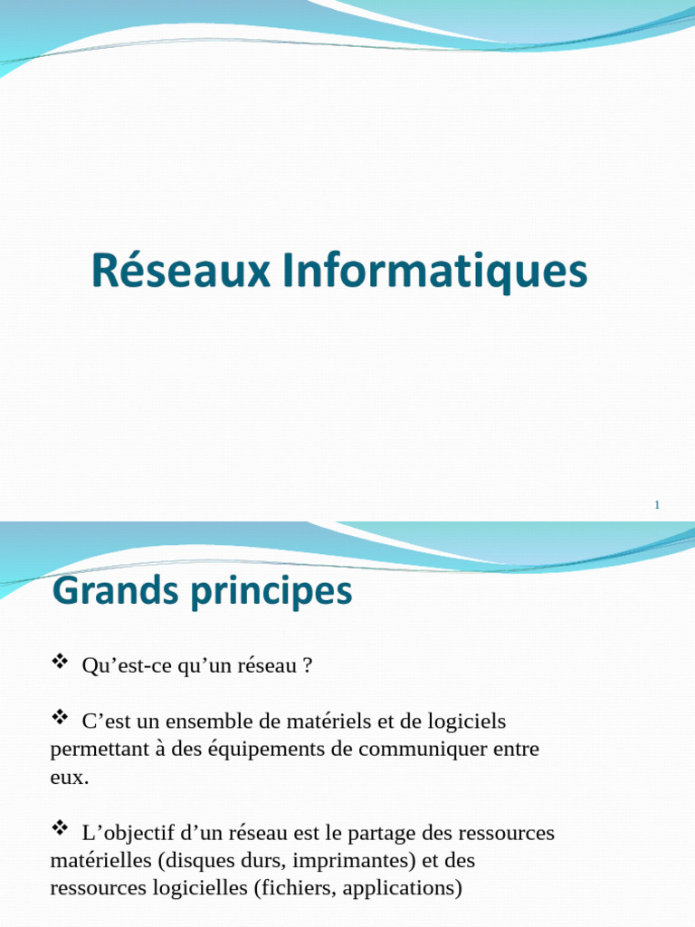 Introduction aux réseaux et modèle OSI | PDF | Ethernet | Commutateur ...