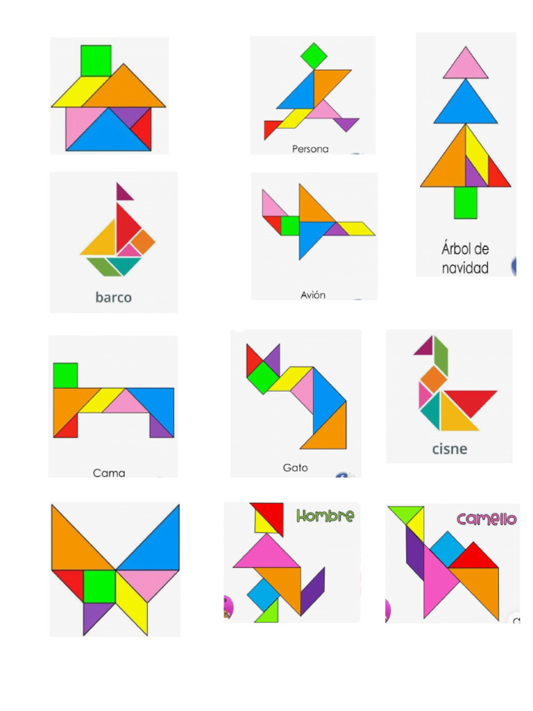 Figuras Con El Tangram | PDF