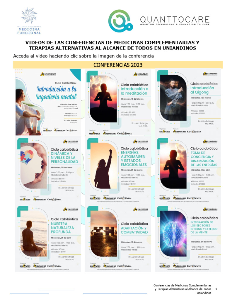 2023-07 Medicinas Complementarias y Terapias Alternativas | PDF ...