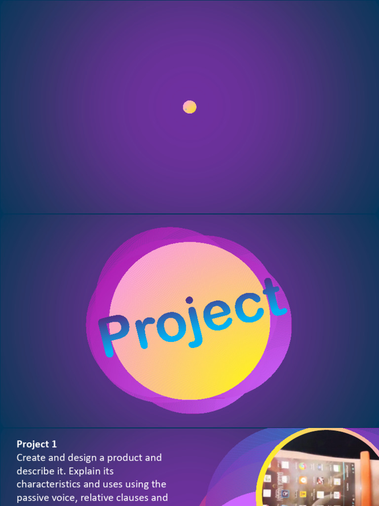 Product Design and Talk Show Projects | PDF