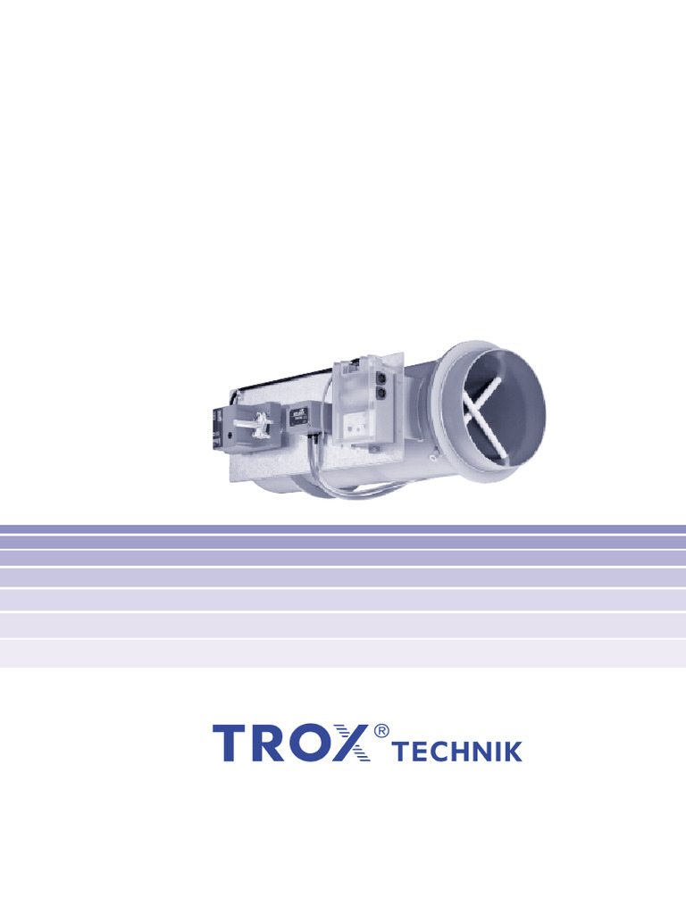 Trox TVRK VAV Controller Overview | PDF | Decibel | Flow Measurement