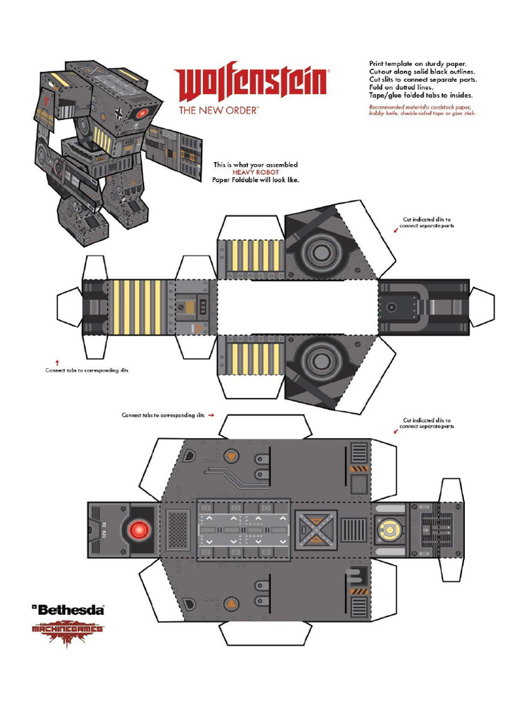 HeavyRobot Papercraft | PDF