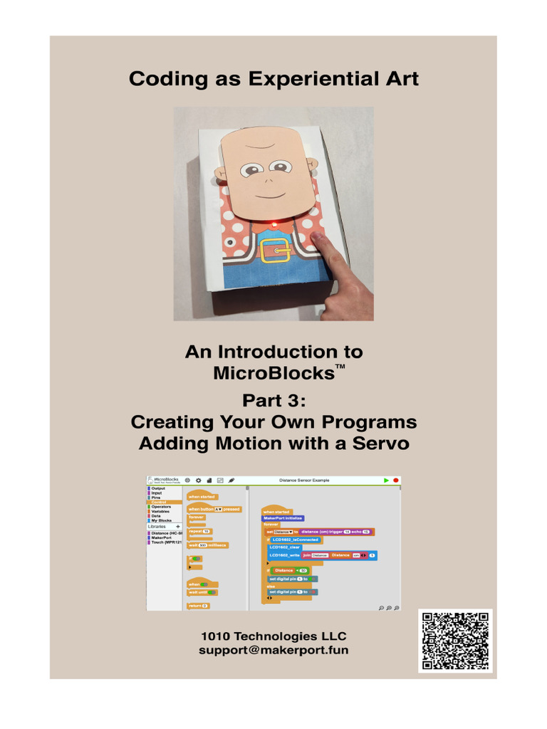 Introduction To MicroBlocks Part 3 | PDF | Computing