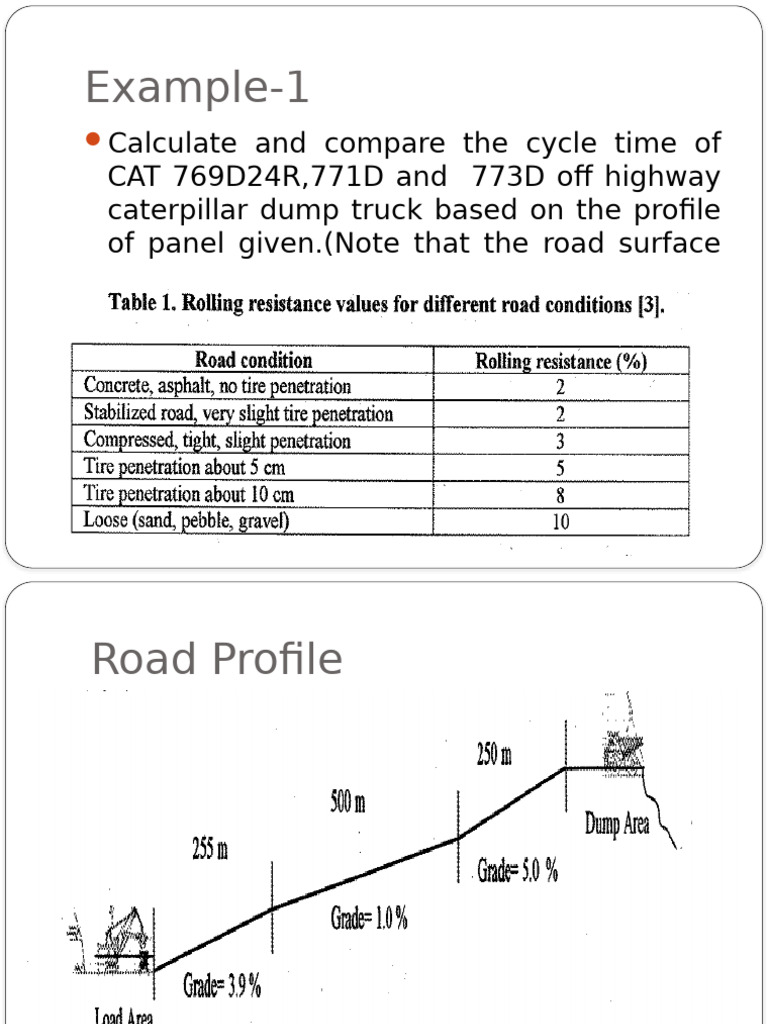 Cycle Time Analysis of CAT Dump Trucks | PDF