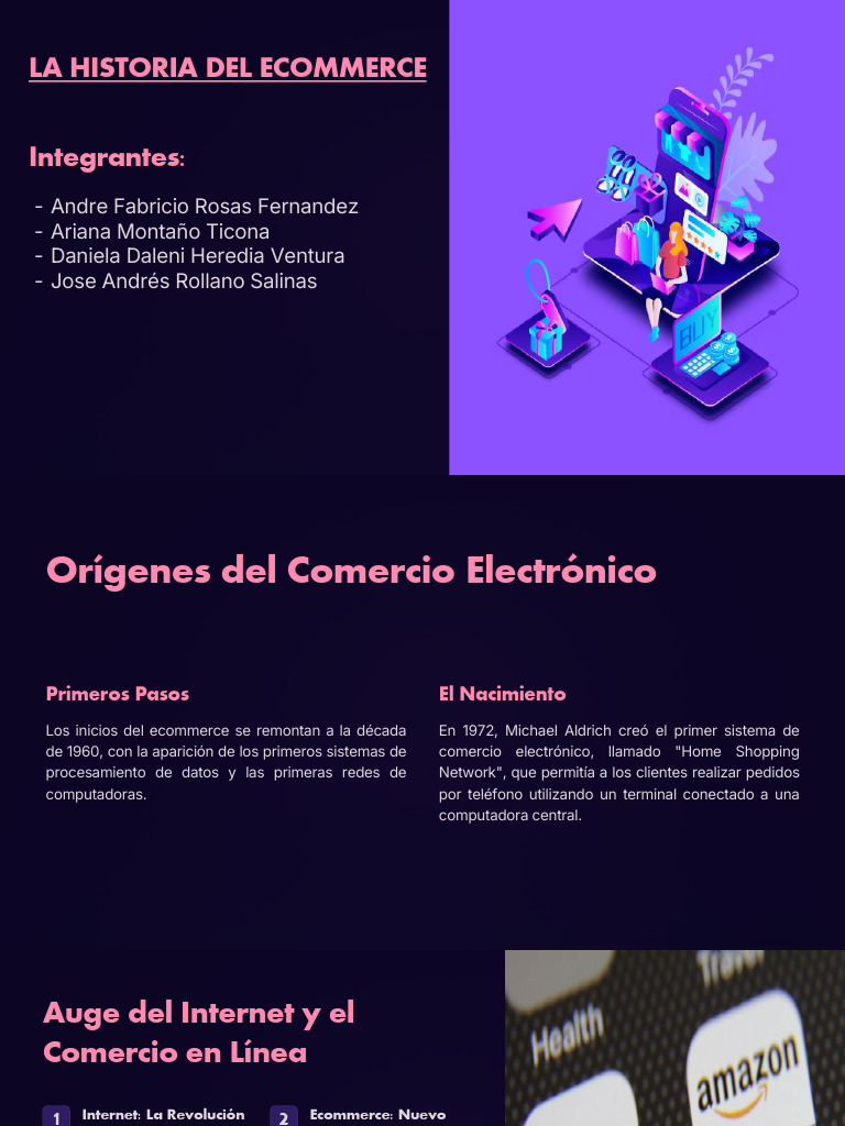 Historia del Ecommerce y su Evolución | PDF | Comercio electrónico ...