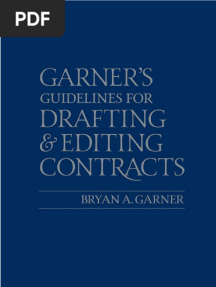 Bryan A. Garner - Guidelines for Drafting and Editing Contracts-West Academic Publishing (2019)