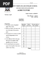 Agri Practical Questions Pdf