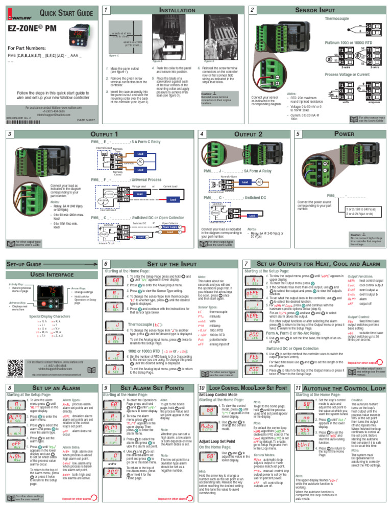 PM Quick Start Guide Rev C | PDF | Relay | Power Supply