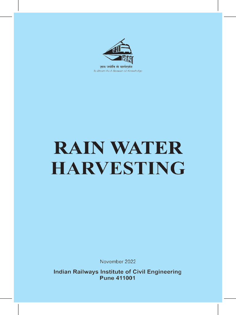 Rainwater Harvesting Techniques Guide | PDF | Groundwater | Surface Runoff