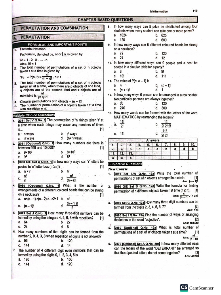 Arrangements of Letters and Numbers | PDF | Mathematics