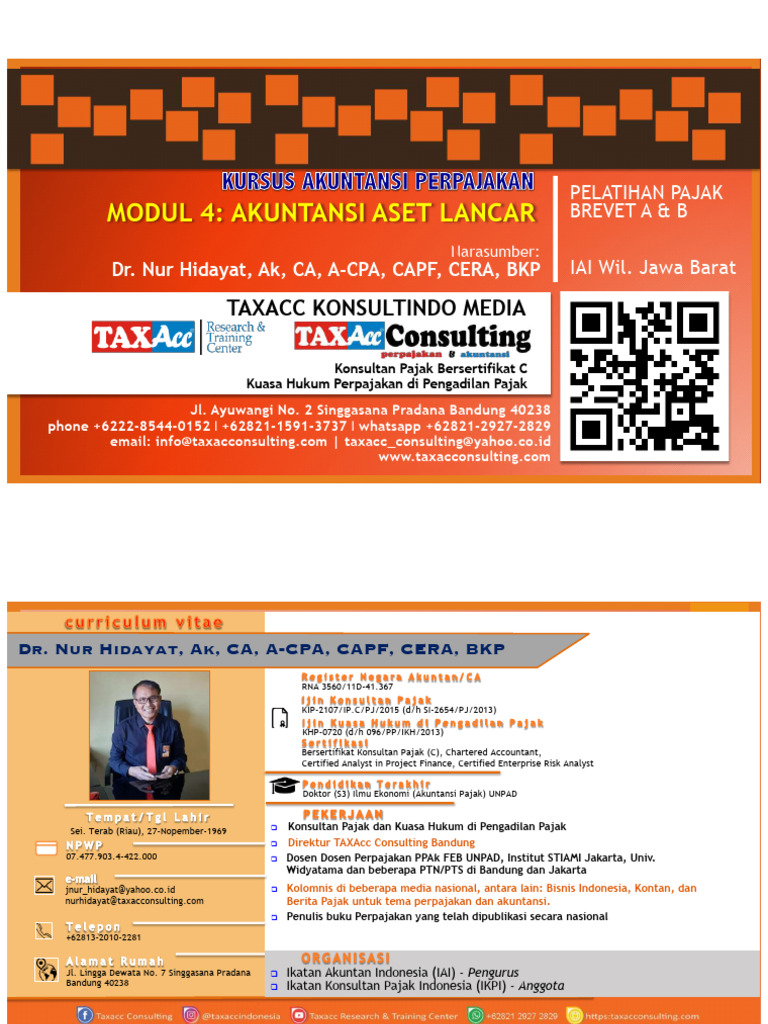 Ulasan Modul CPA: Akuntansi Aset Lancar | PDF