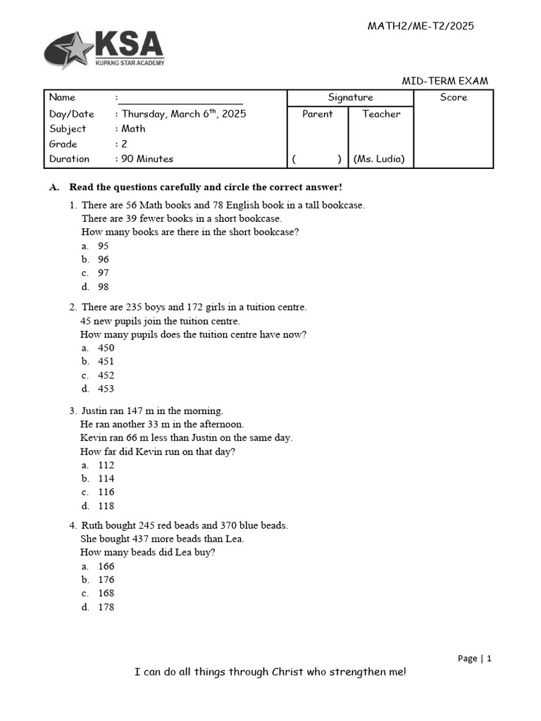 MATH _ MT2 _ 2025 | PDF
