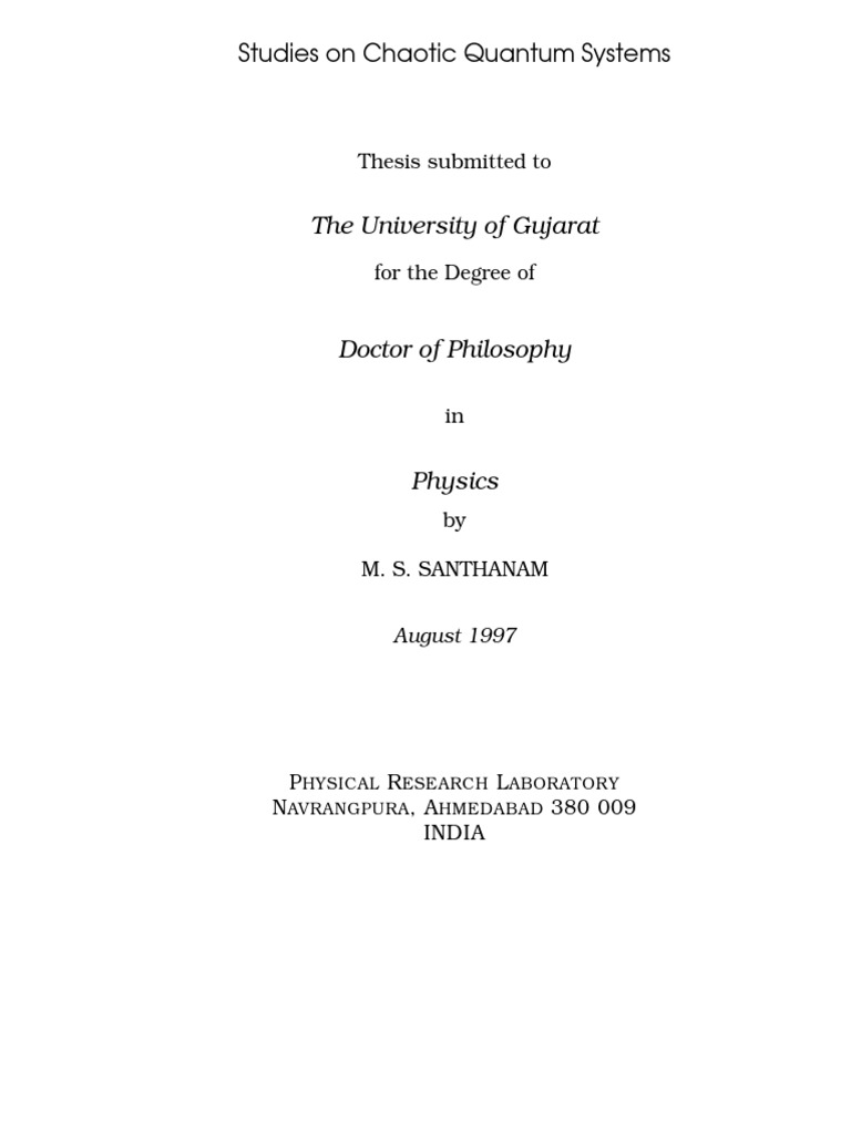Santhnam 97 | PDF | Chaos Theory | Dynamical System