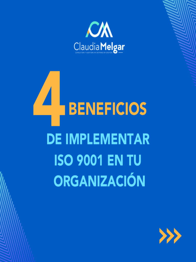 Beneficios de implementar ISO 9001 | PDF