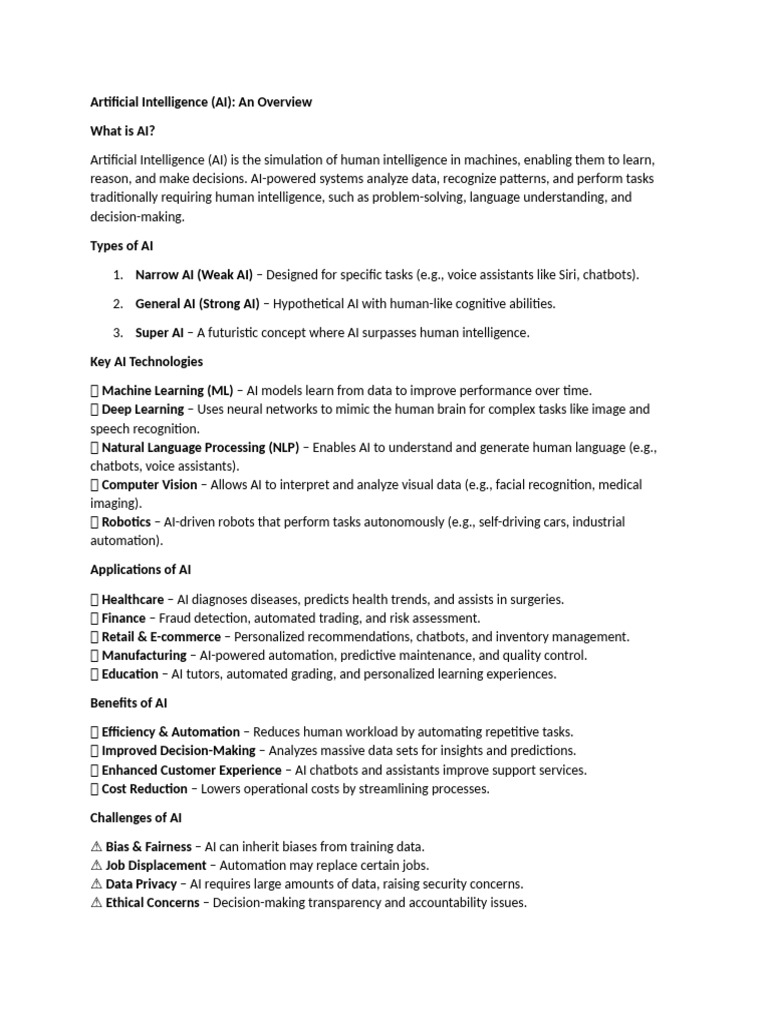 Artificial Intelligence 2025 | PDF | Artificial Intelligence ...
