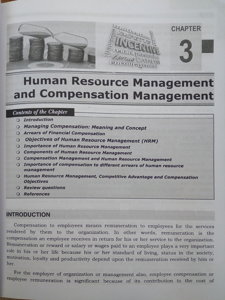 3 Compensation Management | PDF | Compensation And Benefits | Employment