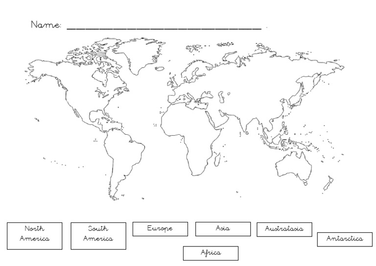 Continents | PDF