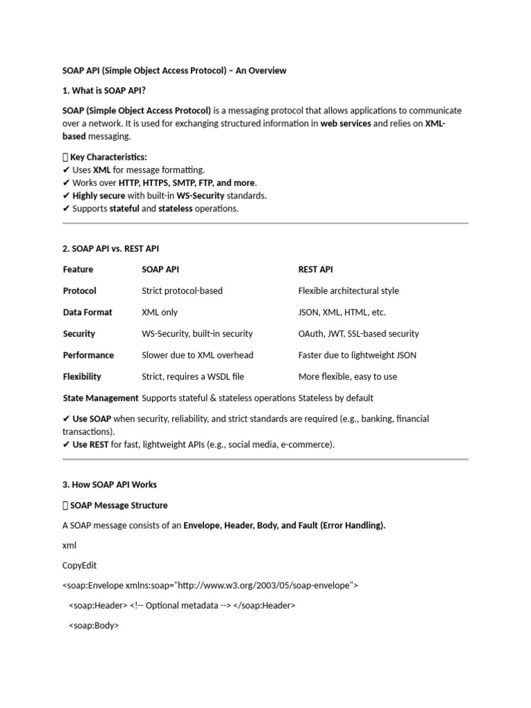 Soap Api - 2025 | PDF