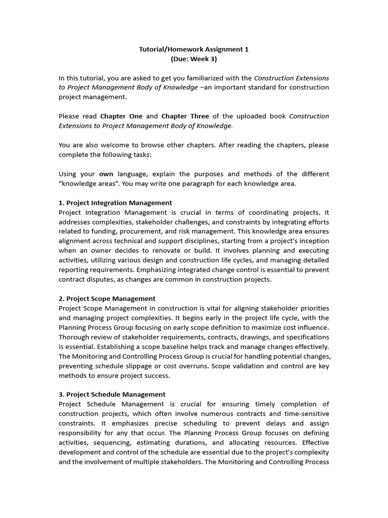 Construction Project Management Guide | PDF | Project Management | Risk