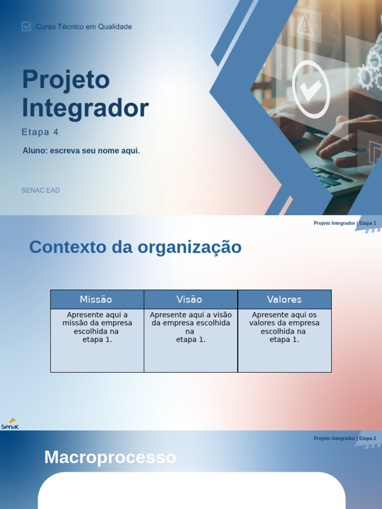Estrutura do Projeto Integrador 2023 | PDF