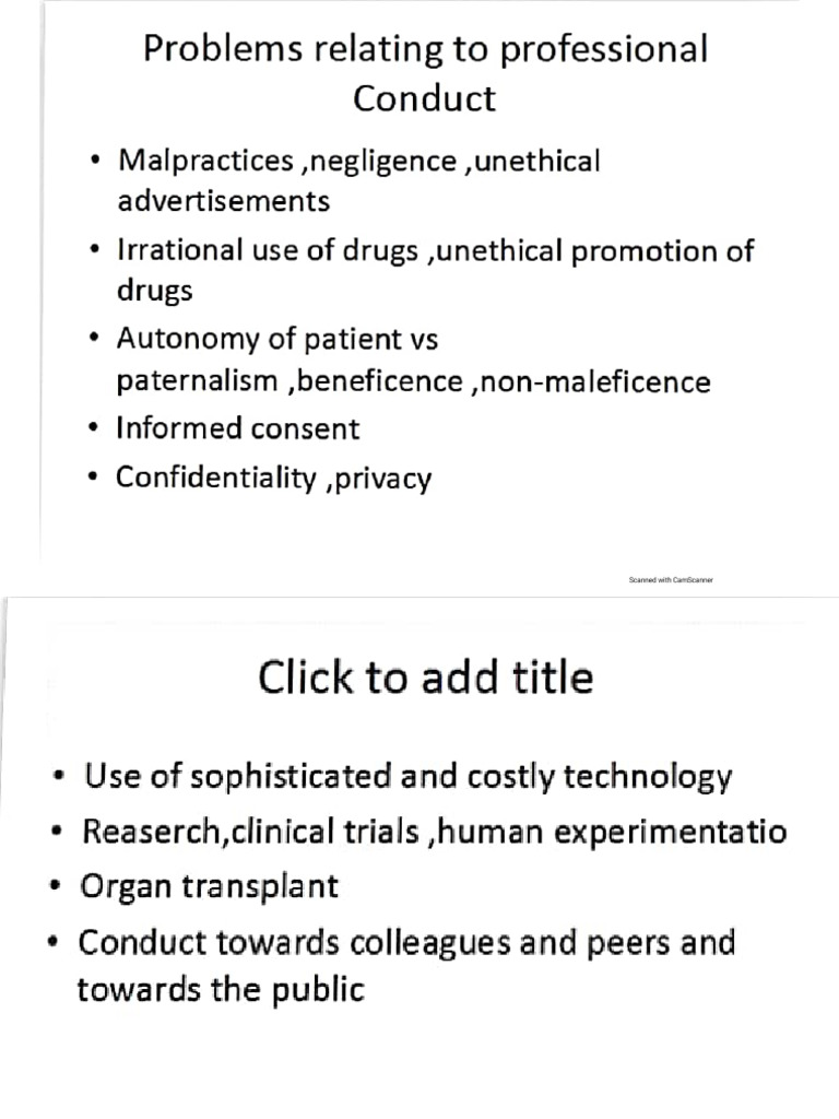 Medical Ethics and Law - Lecture 2 | PDF