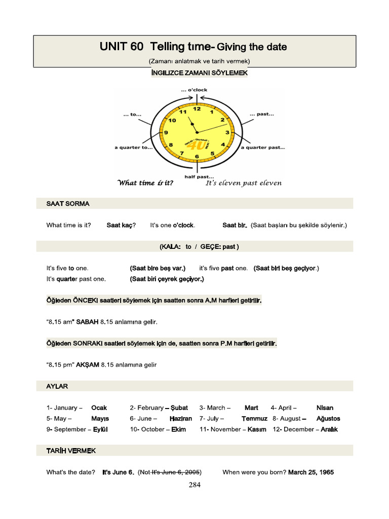 Clock | PDF