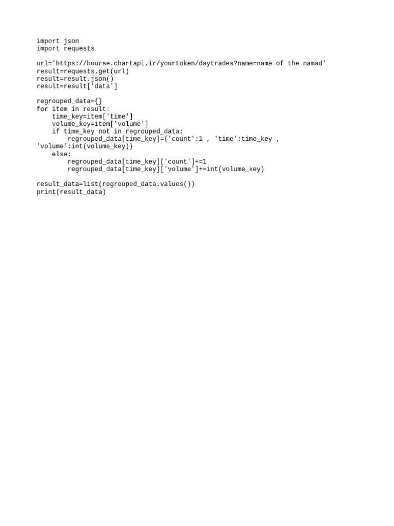 Python Script for Day Trade Data Analysis | PDF