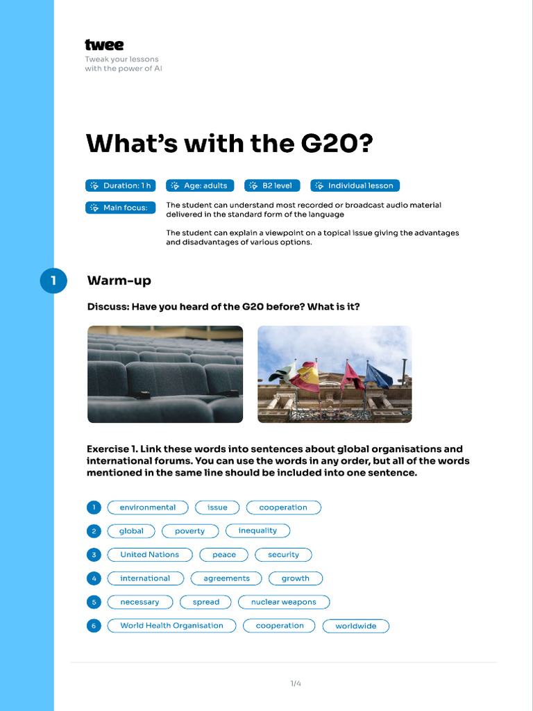 Whats With The g20 | PDF