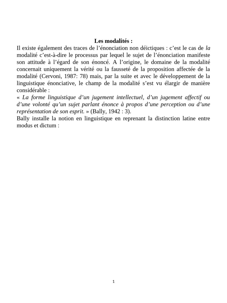 Types et modalités en linguistique | PDF | Phrase | Sujet (Grammaire)