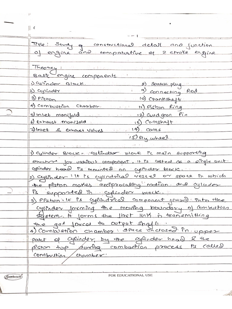 Important Notes | PDF