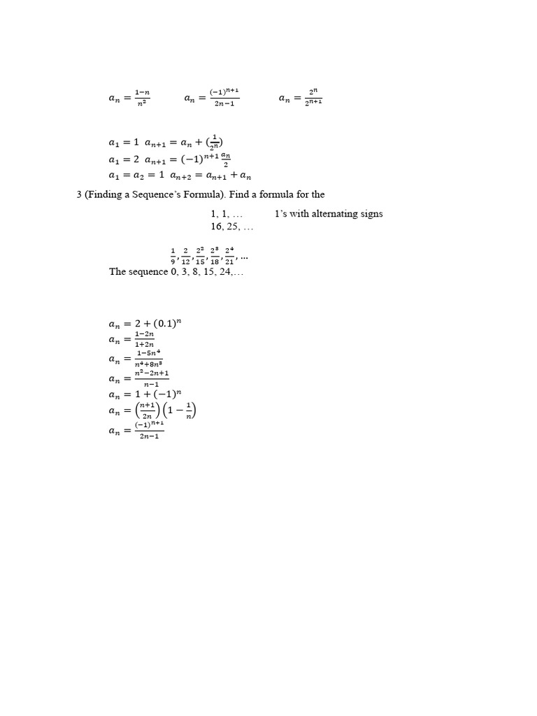 Infinite Sequences and Series Analysis | PDF