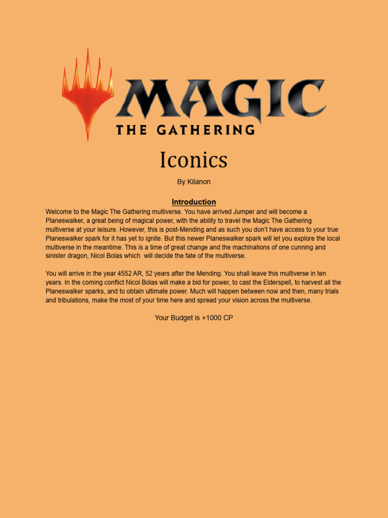 Magic: The Gathering Planeswalker Guide | PDF | Knowledge