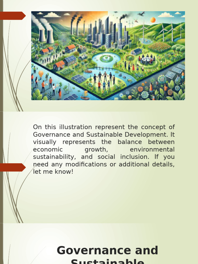 Governance and Sustainable Development Insights | PDF | Sustainability ...