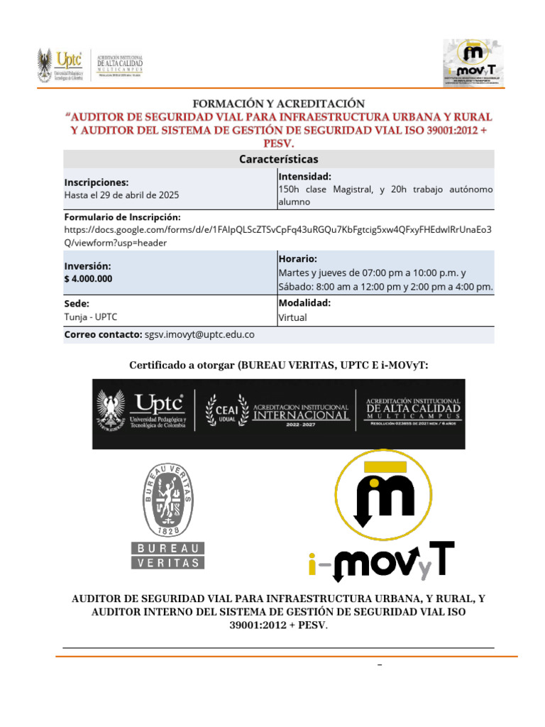Curso de Auditoría en Seguridad Vial | PDF | Transporte | Moodle
