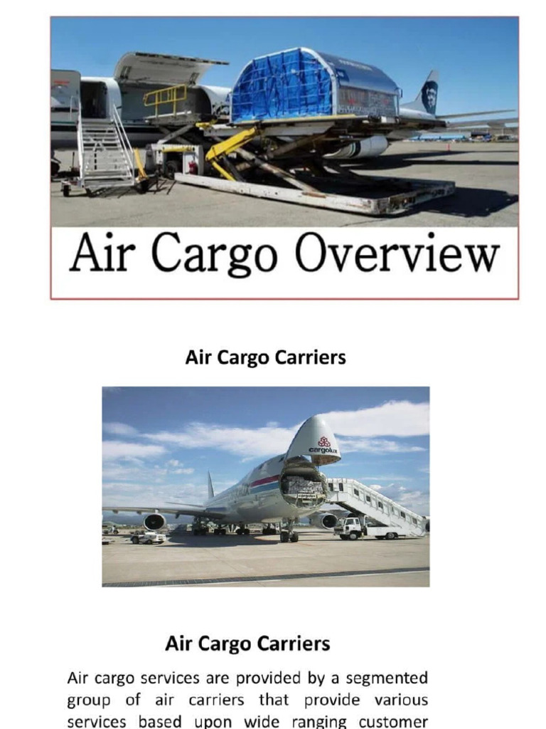 Air Cargo Overview | PDF