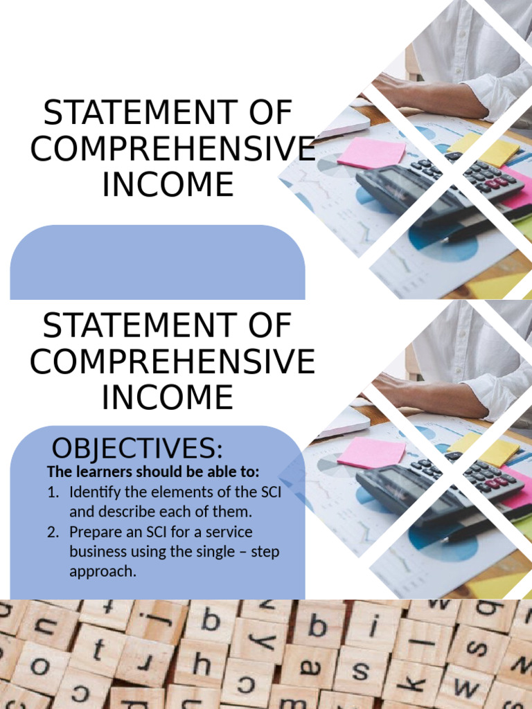 Statement of Comprehensive Income | PDF | Expense | Income